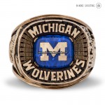 1978 Michigan Wolverines Big 10 Championship Ring/Pendant(Premium)